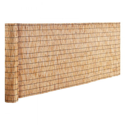 LLWL13333N - 13.3' x 3.3' Natural Reed Privacy Fence Screen