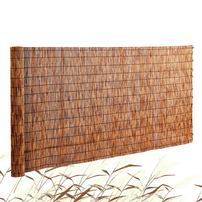 LLWL13333B - 13.3' Reed Privacy Fence, Easy Installation & Customizable Fit