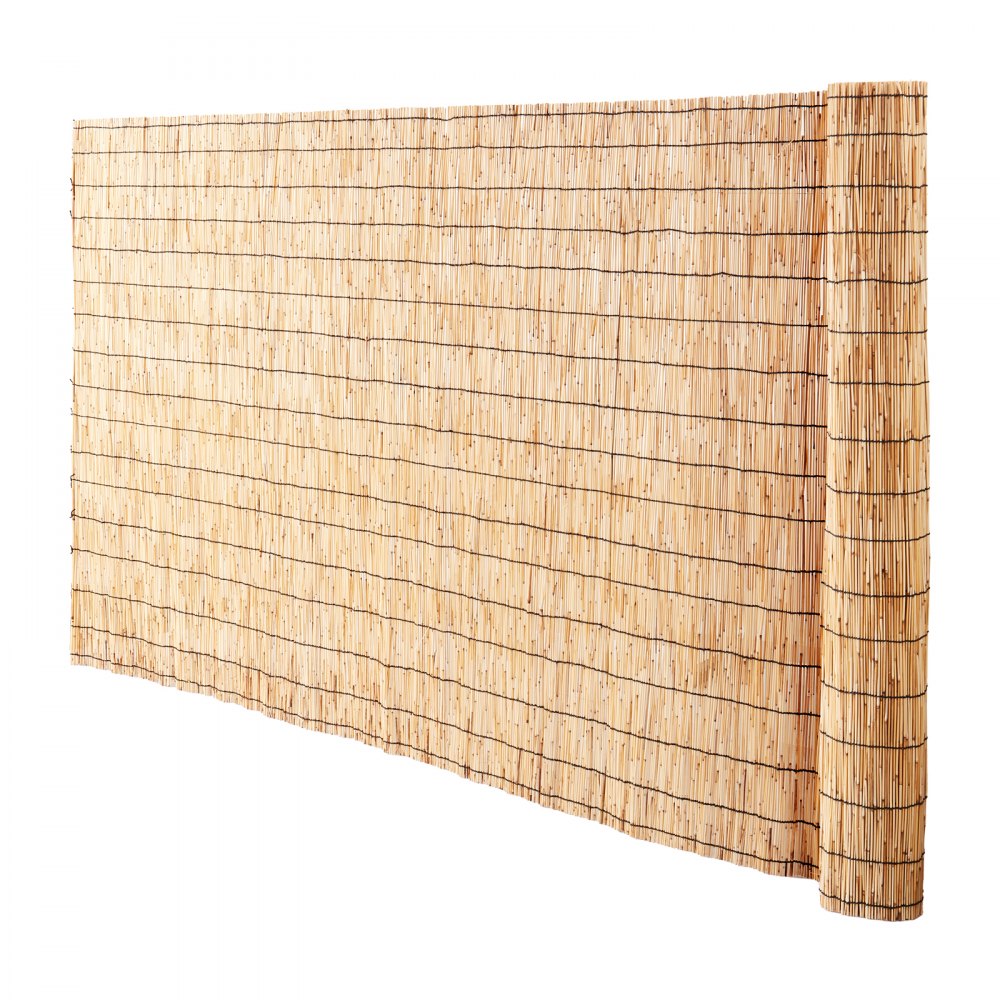 LLWL16455N - 16.4' x 5.5' Natural Reed Privacy Fencing Screen
