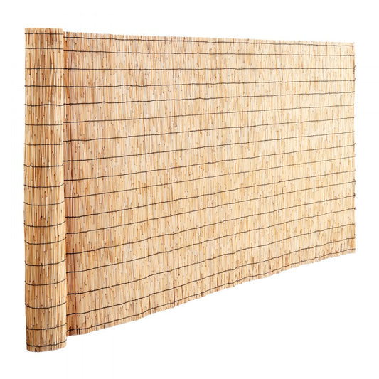 LLWL16455N - 16.4' x 5.5' Natural Reed Privacy Fencing Screen