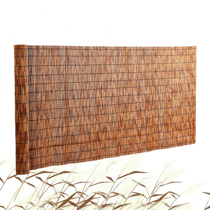 LLWL16440B - Natural Reed Privacy Fence with Easy Trim and Zip Tie Installation