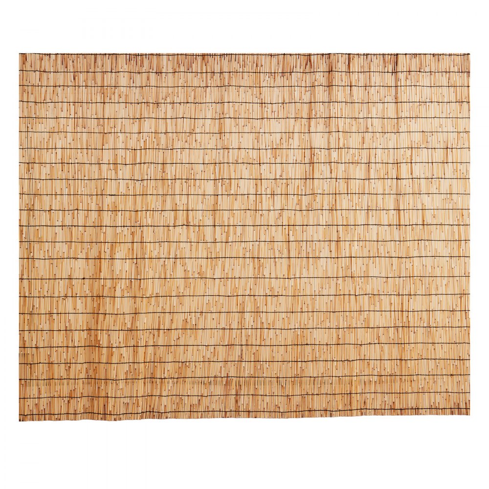 LLWL16440N - Durable 16.4' Natural Reed Privacy Fence, Easy Installation