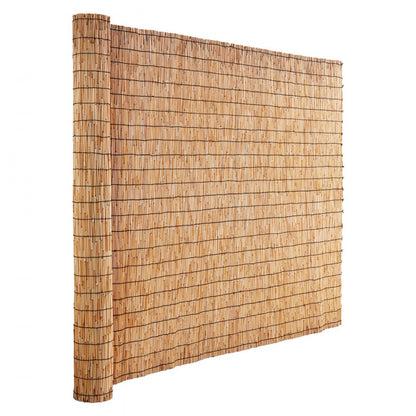 LLWL16440N - Durable 16.4' Natural Reed Privacy Fence, Easy Installation