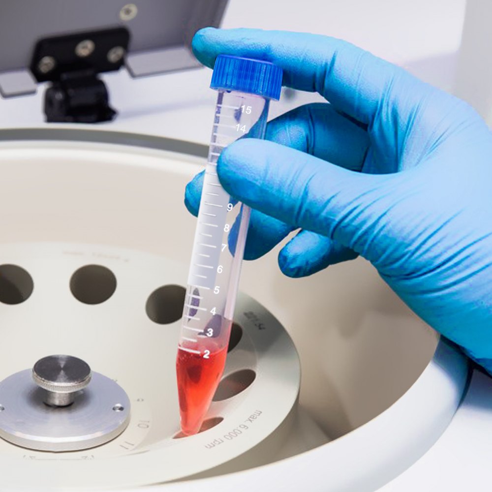 LXG15ml - 15mL Sterile Centrifuge Tubes with Rack & Pipette