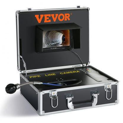 010838053021 - VEVOR 7" Sewer Inspection Camera for Plumbers and Homeowners