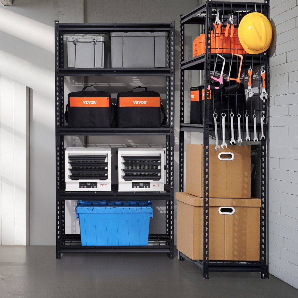 6361QQUOV0 - Adjustable 5-Tier Heavy Duty Garage Shelving Unit