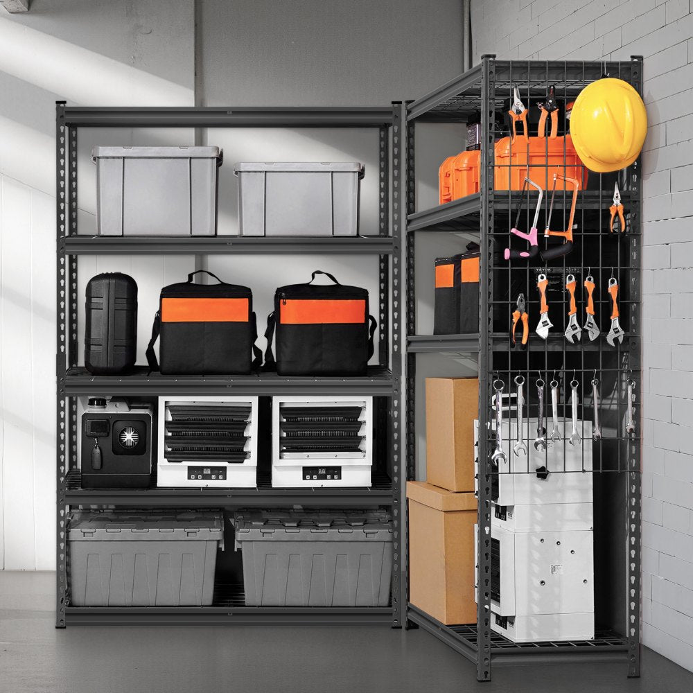 848E5KW7V0 - Adjustable 5-Tier Heavy-Duty Garage Shelves for Versatile Storage