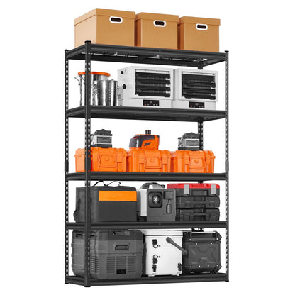 848E5KW7V0 - Adjustable 5-Tier Heavy-Duty Garage Shelves for Versatile Storage