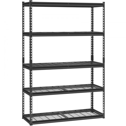 848E5KW7V0 - Adjustable 5-Tier Heavy-Duty Garage Shelves for Versatile Storage