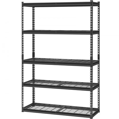 848E5KW7V0 - Adjustable 5-Tier Heavy-Duty Garage Shelves for Versatile Storage