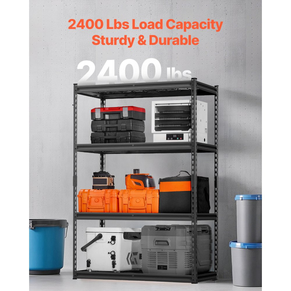 040L9EDJV0 - Adjustable Heavy-Duty 4-Tier Garage Shelving for Optimal Storage