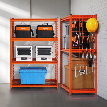 040OGMXUV0 - Heavy-Duty 4-Tier Adjustable Garage Shelving Unit