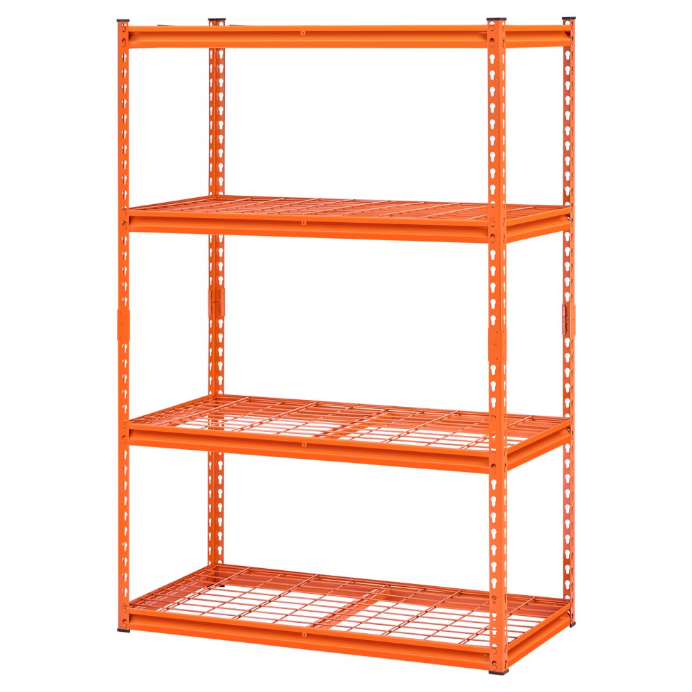 040OGMXUV0 - Heavy-Duty 4-Tier Adjustable Garage Shelving Unit