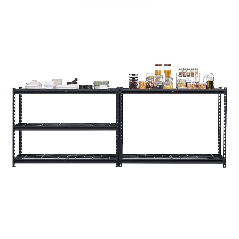 048EEK17V0 - Adjustable 5-Tier Garage Shelving Unit for Flexible Storage