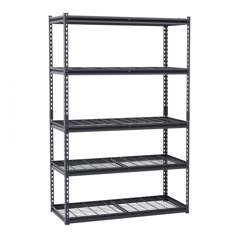 048EEK17V0 - Adjustable 5-Tier Garage Shelving Unit for Flexible Storage