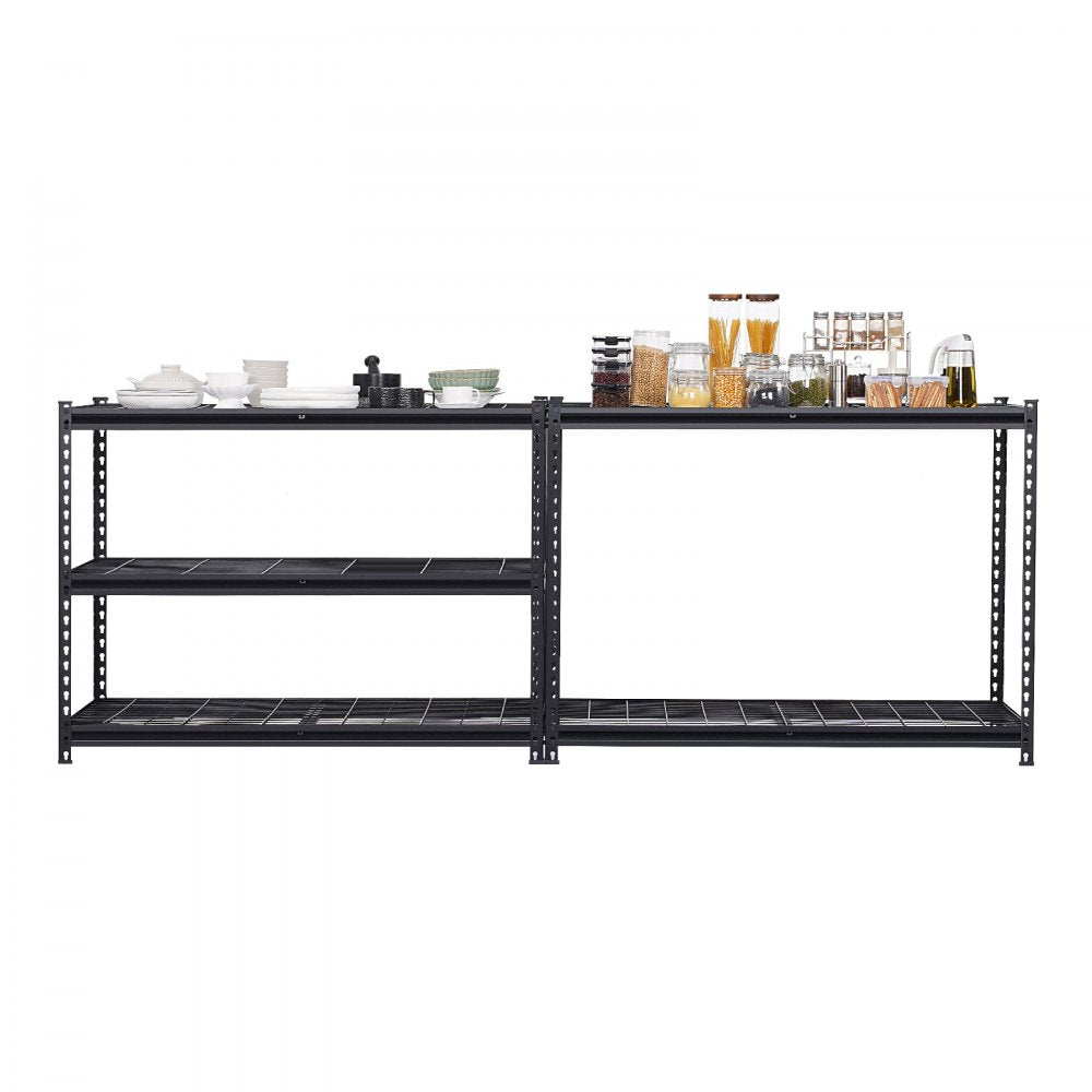 448JA98TV0 - Adjustable 5-Tier Garage Shelf with Heavy-Duty Design