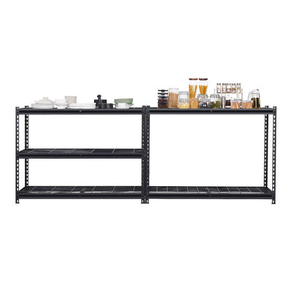 448JA98TV0 - Adjustable 5-Tier Garage Shelf with Heavy-Duty Design
