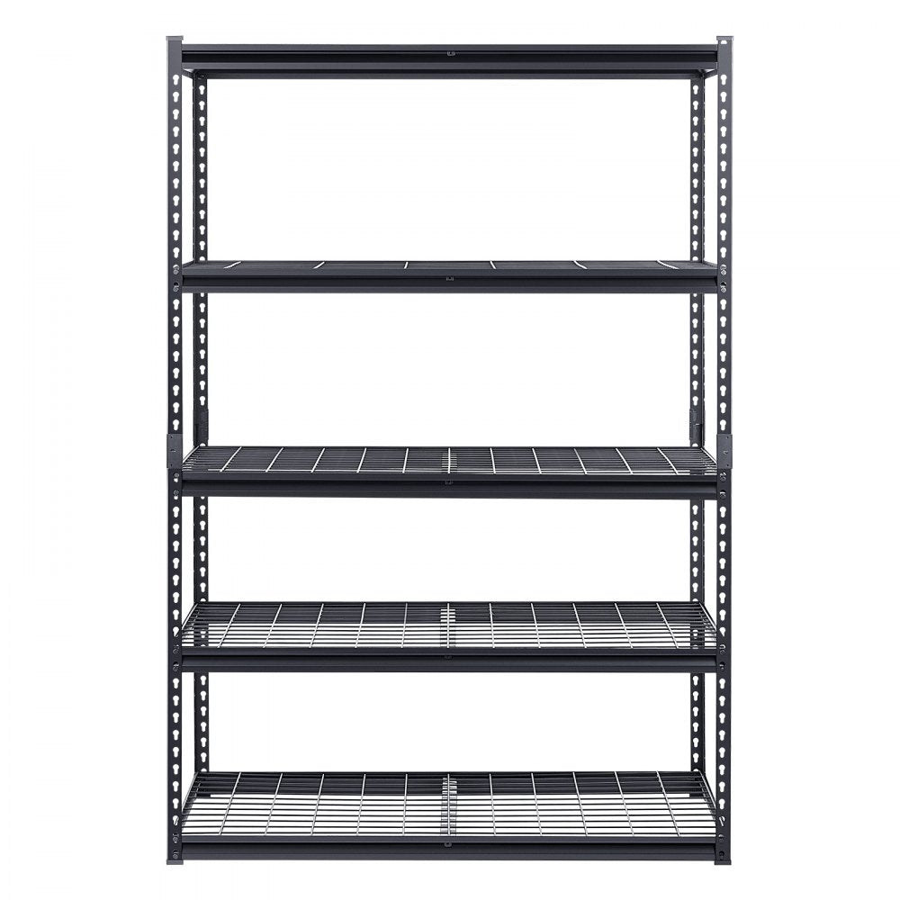 448JA98TV0 - Adjustable 5-Tier Garage Shelf with Heavy-Duty Design
