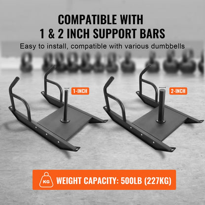 SHK-002 - Heavy-Duty 500 lb Pull Sled for Strength Training