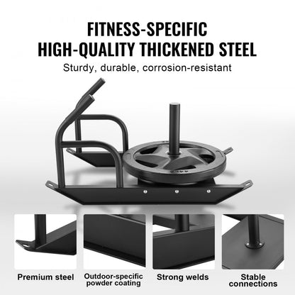 SHK-002 - Heavy-Duty 500 lb Pull Sled for Strength Training
