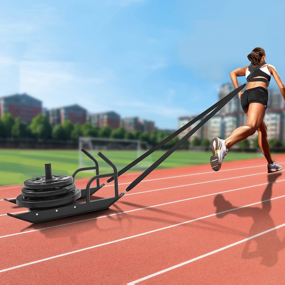 SHK-002 - Heavy-Duty 500 lb Pull Sled for Strength Training