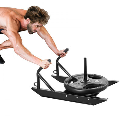 YFCM-84-B - 27.2" Steel Weight Sled for Strength Training, 500 lbs Capacity
