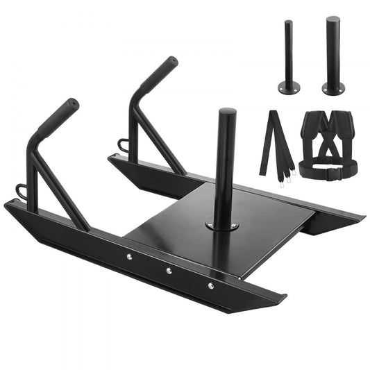 YFCM-84-B - 27.2" Steel Weight Sled for Strength Training, 500 lbs Capacity