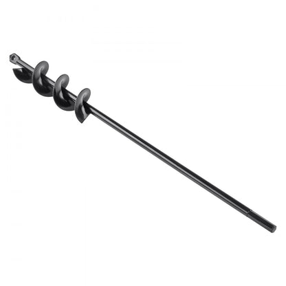 A8DS4-42BK - VEVOR 1.6"x16.5" Spiral Garden Auger Drill Bit for Planting