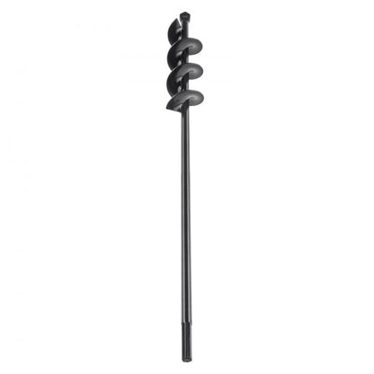 A8DS4-42BK - VEVOR 1.6"x16.5" Spiral Garden Auger Drill Bit for Planting