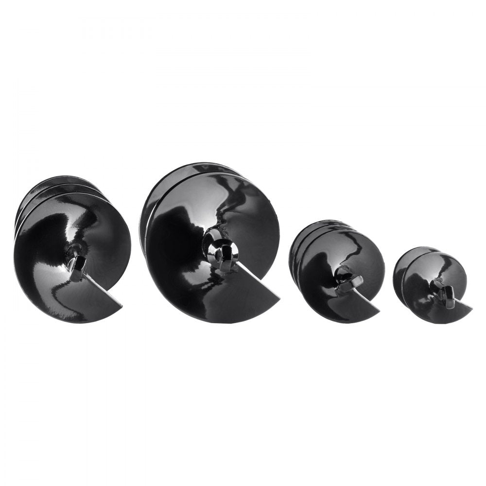 A8DS4-22BK - VEVOR 4-Piece Garden Auger Drill Bit Set, Efficient Soil Digging