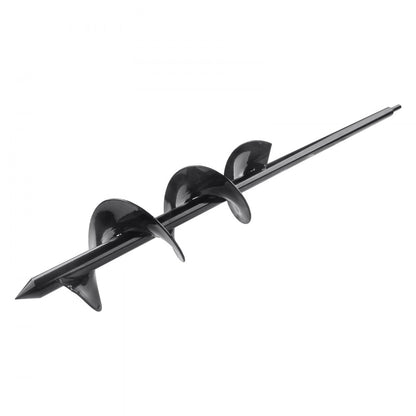 A16DY8-60BK - 3x24" Durable Garden Auger Bit for Easy Planting