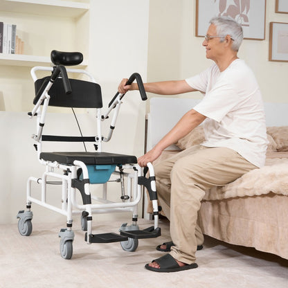 HFK-3331 - Adjustable VEVOR Shower Wheelchair for Comfort and Support