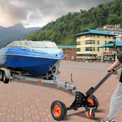 QYC1500 - 1500lbs Adjustable Height Trailer Dolly with Car-Pulling Mode