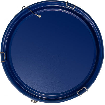 8 Gal Grease Bucket - Durable Steel Fryer Oil Caddy with Lid & Filters