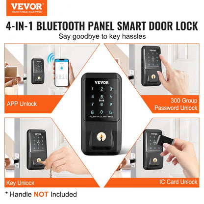 TSL-Y - VEVOR Smart Lock with App Control & Fingerprint Access