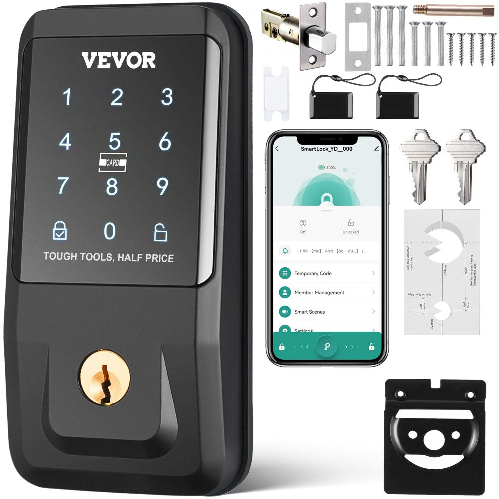 TSL-Y - VEVOR Smart Lock with App Control & Fingerprint Access