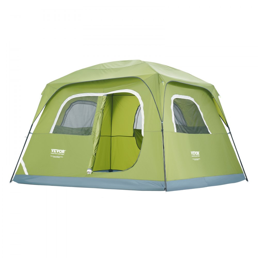 SSCT003 - Spacious 6-Person Waterproof Camping Tent with UV Protection