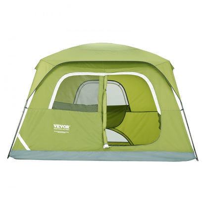 SSCT003 - Spacious 6-Person Waterproof Camping Tent with UV Protection
