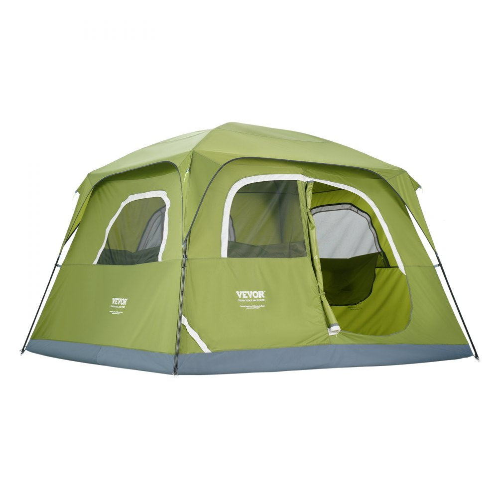 SSCT003 - Spacious 6-Person Waterproof Camping Tent with UV Protection