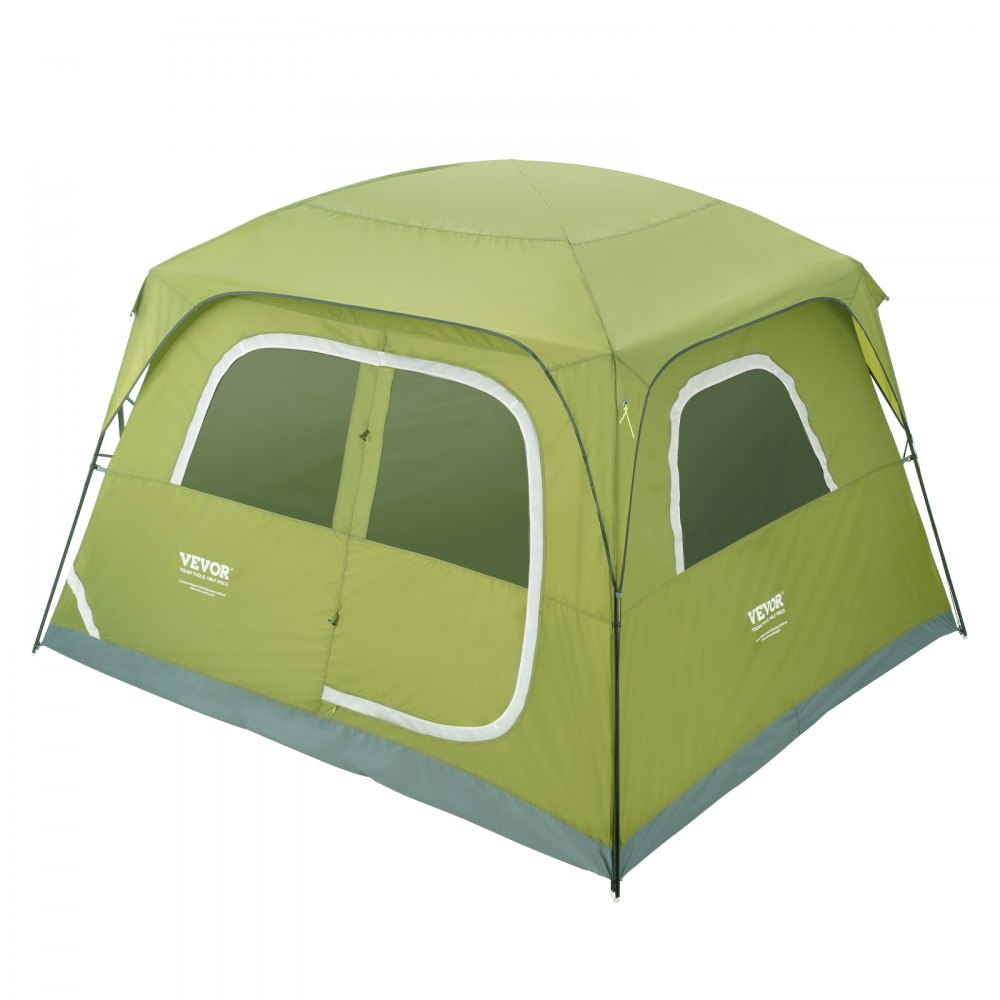 SSCT003 - Spacious 6-Person Waterproof Camping Tent with UV Protection