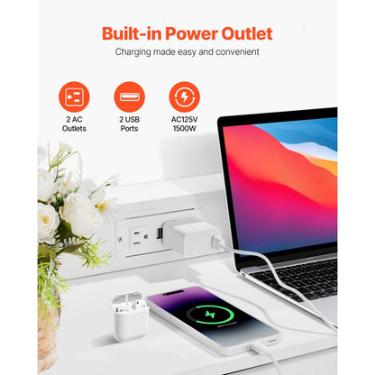 ZWE-BC-SS-11 - 9-Drawer LED Dresser with Remote & Charging Outlets