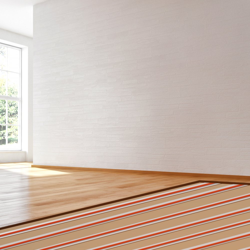 SS4-100 - 4 ft Aluminum PEX Heat Transfer Plates for Efficient Heating