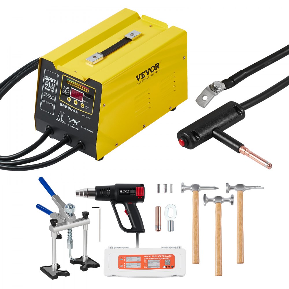 6100 - VEVOR 300W Aluminum Dent Puller with Heat Gun & Bridge