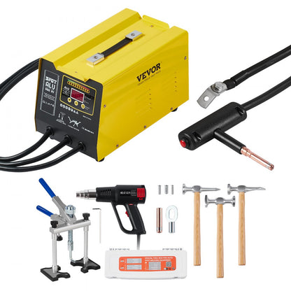 6100 - VEVOR 300W Aluminum Dent Puller with Heat Gun & Bridge