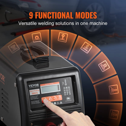 98ES - 3KW VEVOR Dent Puller with 9 Modes & Toolbox