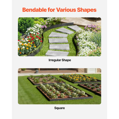 L50in-10 - Durable Aluminum Alloy Landscape Edging, Rust-Resistant & Flexible