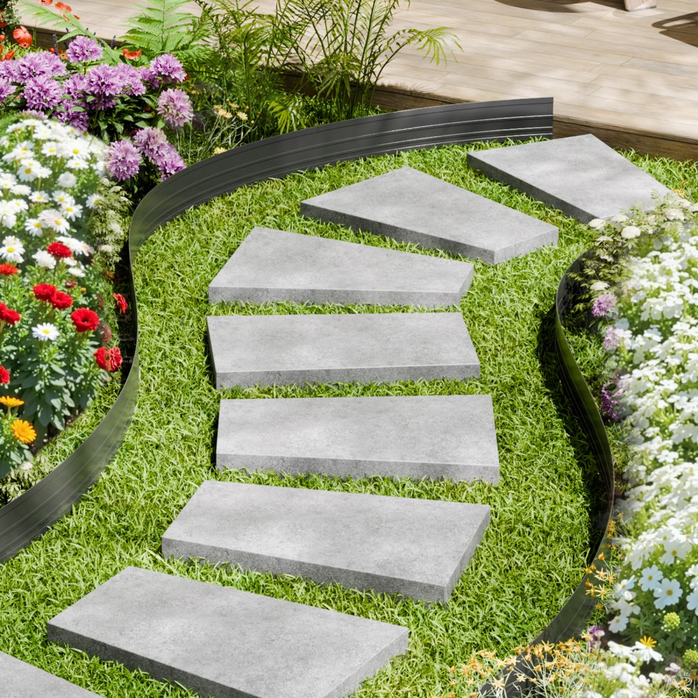 L50in-10 - Durable Aluminum Alloy Landscape Edging, Rust-Resistant & Flexible