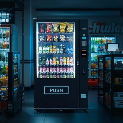 YX-SHJHW-08 - Large Capacity Refrigerated Vending Machine with Bill Acceptor
