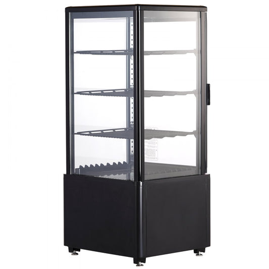 XC-78L(1R) - Countertop Pastry Display Case with Adjustable Shelves and LED Lighting