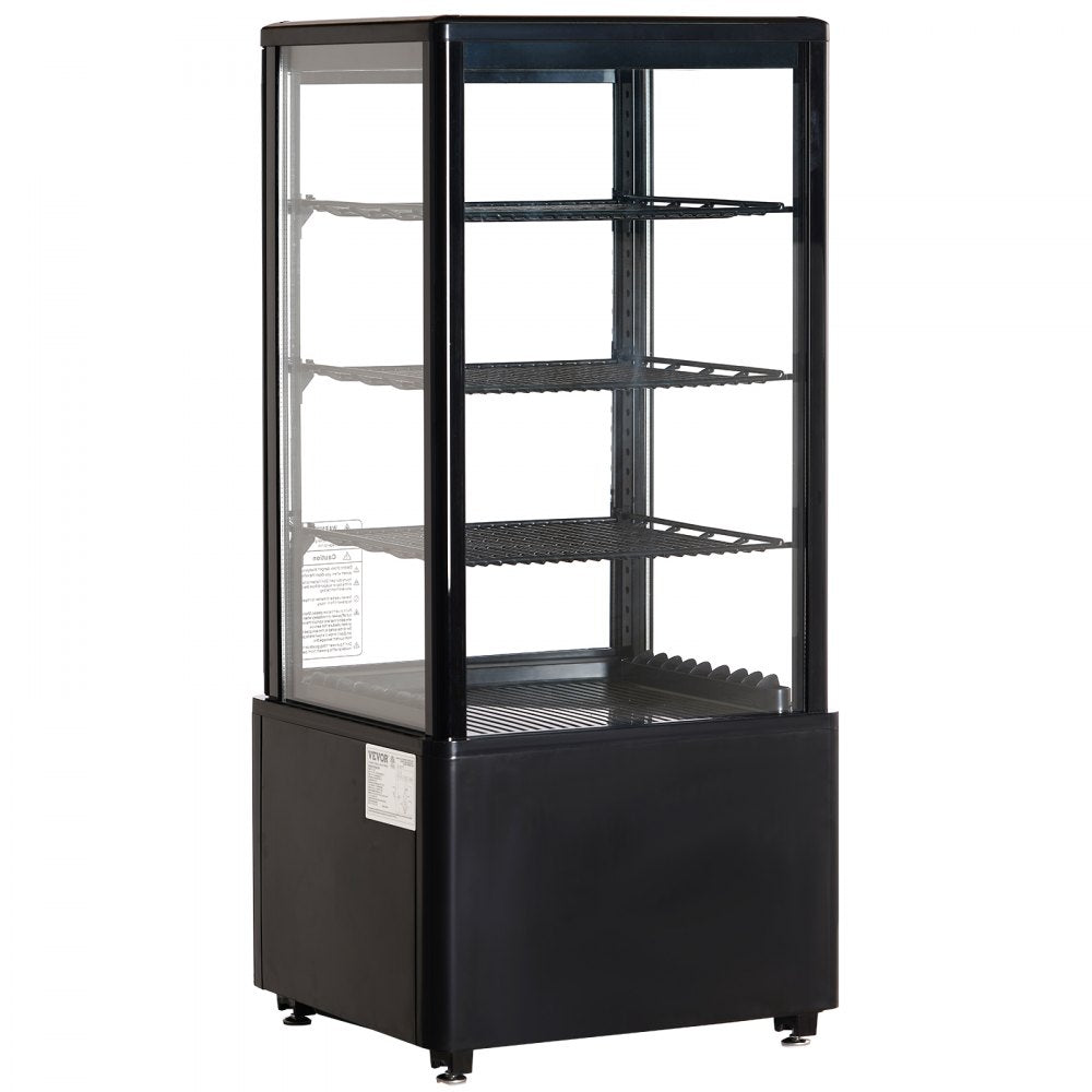XC-78L(1R) - Countertop Pastry Display Case with Adjustable Shelves and LED Lighting